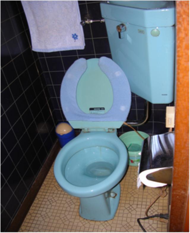 栃木小山　トイレ施工前